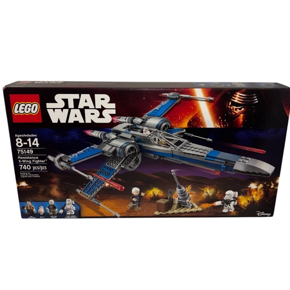 Lego Star Wars Resistance X-Wing Fighter 740 Pieces Retired Factory Sealed